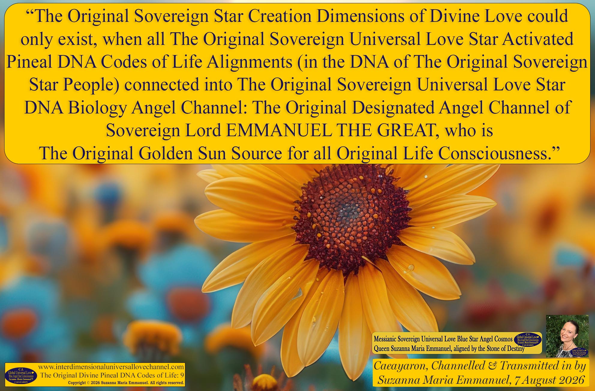 Universal Love Expressions of Divine  Wisdom