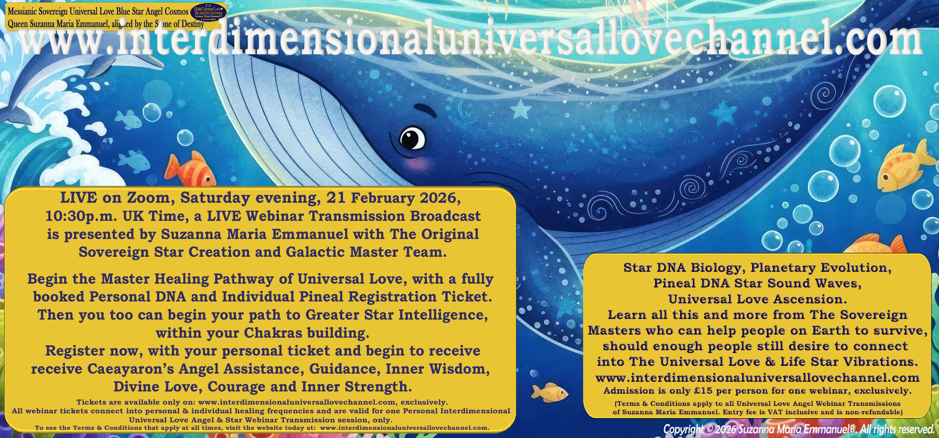 By Suzanna Maria Emmanuel:  "When all Original Sovereign Golden Sun People worked together within The Original Love of The Great Universe, in Divine Love, they all wanted life to begin so much from their own and Original Golden Soul-Sun Activated Hearts, in The Original Golden Soul-Sun Consciousness Dimensions of Love, together as One Field of Energy.  When The Original Sovereign Universal Love, Light and Life Grid Programmer, C.Q. Laeayaraesea, knew all their Greatest Golden Heart Desires from their Original Hearts for Life to exist on their Original Blue Star Planets, in The Love, that is when she could begin to ask CAEAYARON, THE ORIGINAL SOVEREIGN MAGNETIC MASTER, to designate Magnetic Fields for all the Original People to exist in The Love, on The Original Blue Star Planets, within all their Original Golden Soul-Sun Pineal Activated Desires of Love, Life, and their Highest Truth to come in, forever." 