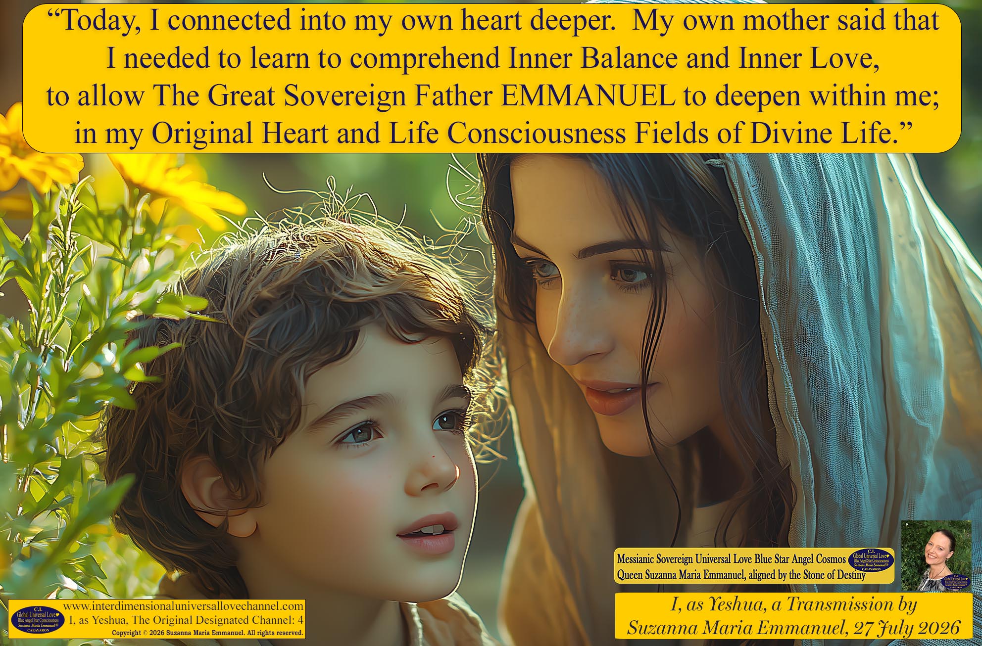 Universal Love Expressions of Divine  Wisdom