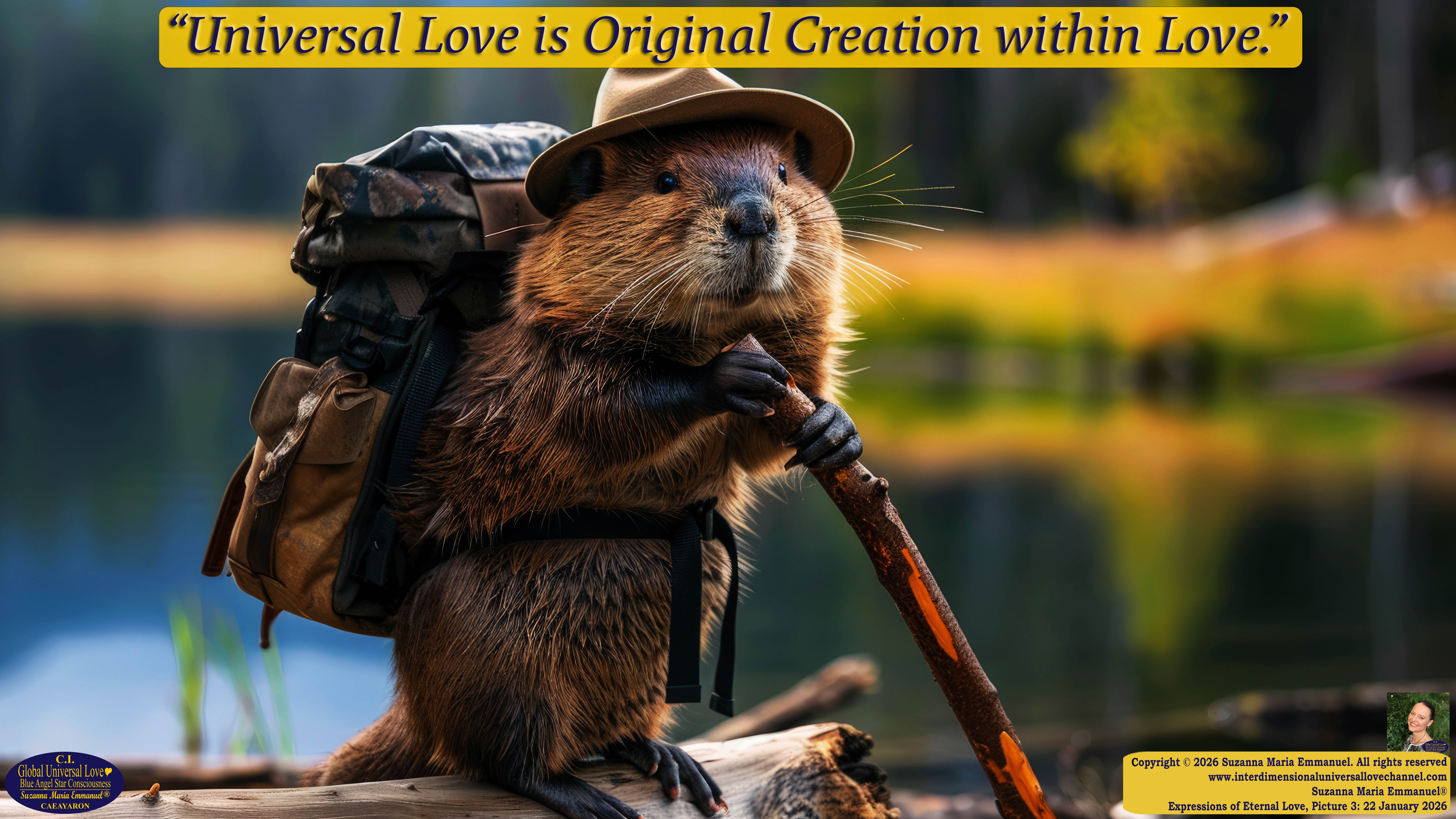 By Suzanna Maria Emmanuel:  "When all Original Sovereign Golden Sun People worked together within The Original Love of The Great Universe, in Divine Love, they all wanted life to begin so much from their own and Original Golden Soul-Sun Activated Hearts, in The Original Golden Soul-Sun Consciousness Dimensions of Love, together as One Field of Energy.  When The Original Sovereign Universal Love, Light and Life Grid Programmer, C.Q. Laeayaraesea, knew all their Greatest Golden Heart Desires from their Original Hearts for Life to exist on their Original Blue Star Planets, in The Love, that is when she could begin to ask CAEAYARON, THE ORIGINAL SOVEREIGN MAGNETIC MASTER, to designate Magnetic Fields for all the Original People to exist in The Love, on The Original Blue Star Planets, within all their Original Golden Soul-Sun Pineal Activated Desires of Love, Life, and their Highest Truth to come in, forever." 