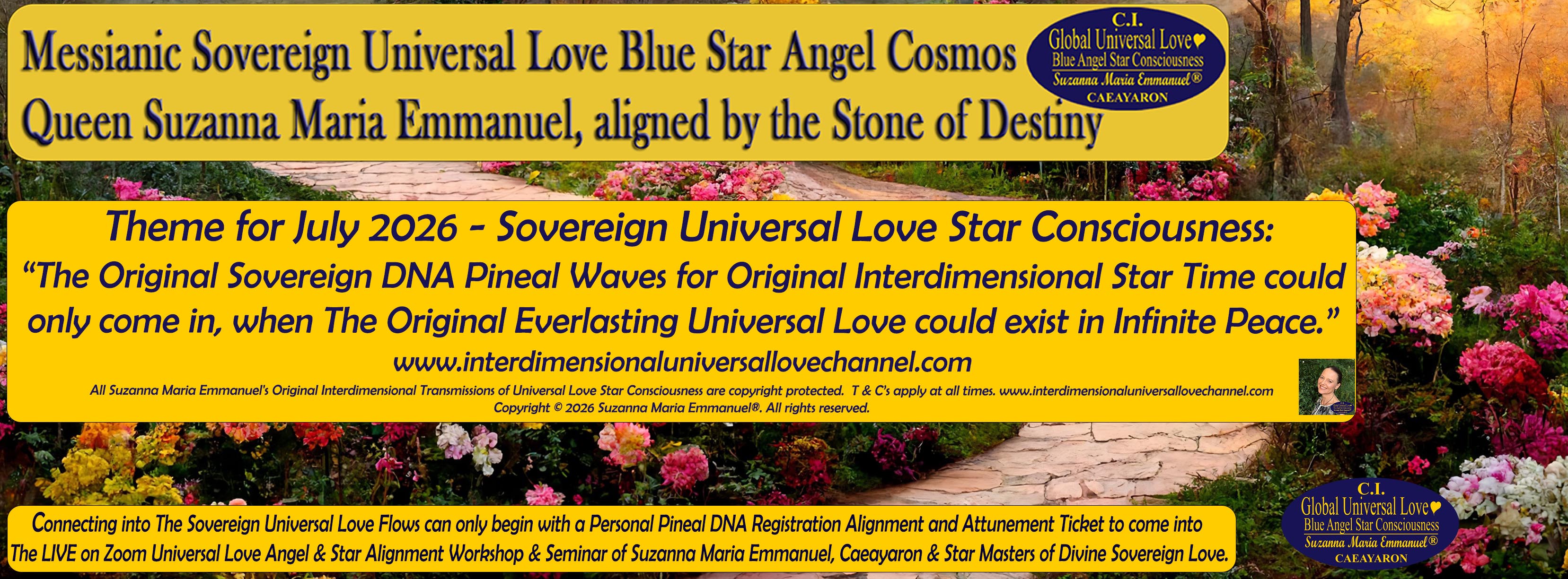 Universal Love Expressions of Divine  Wisdom