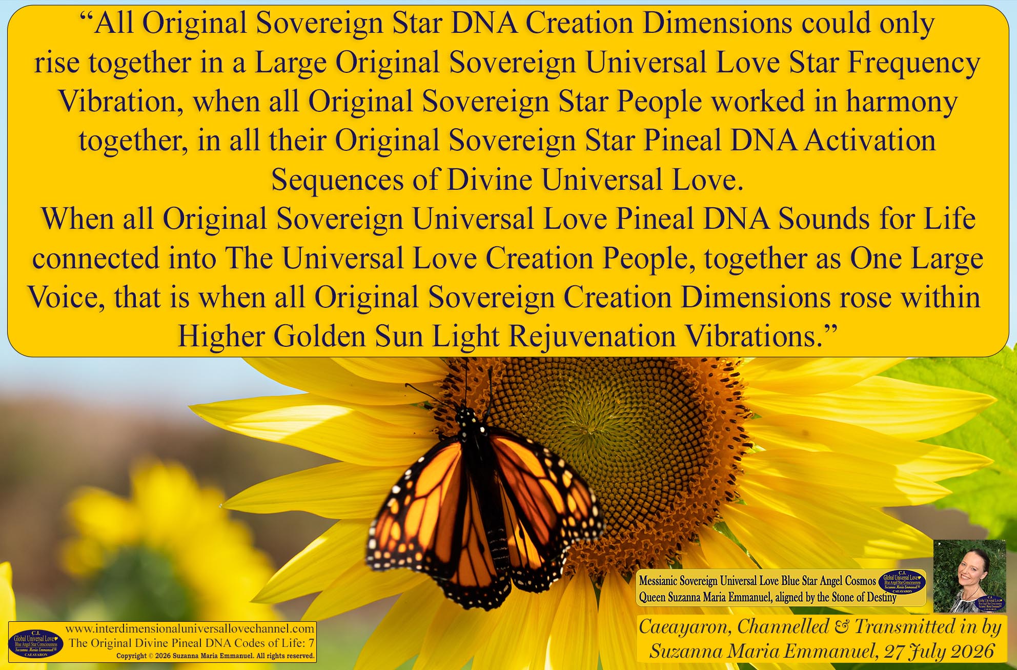Universal Love Expressions of Divine  Wisdom