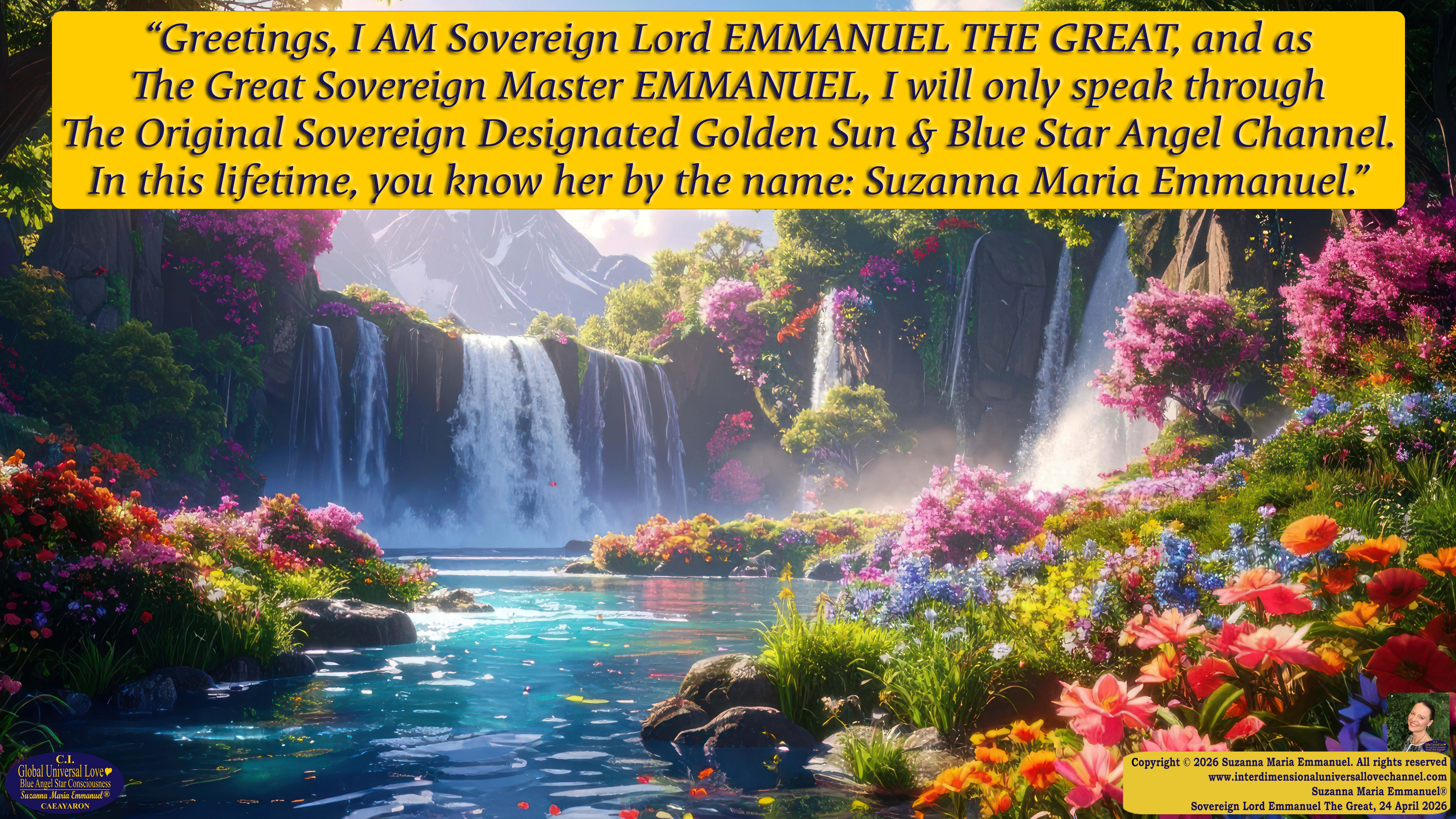 Universal Love Expressions of Divine  Wisdom